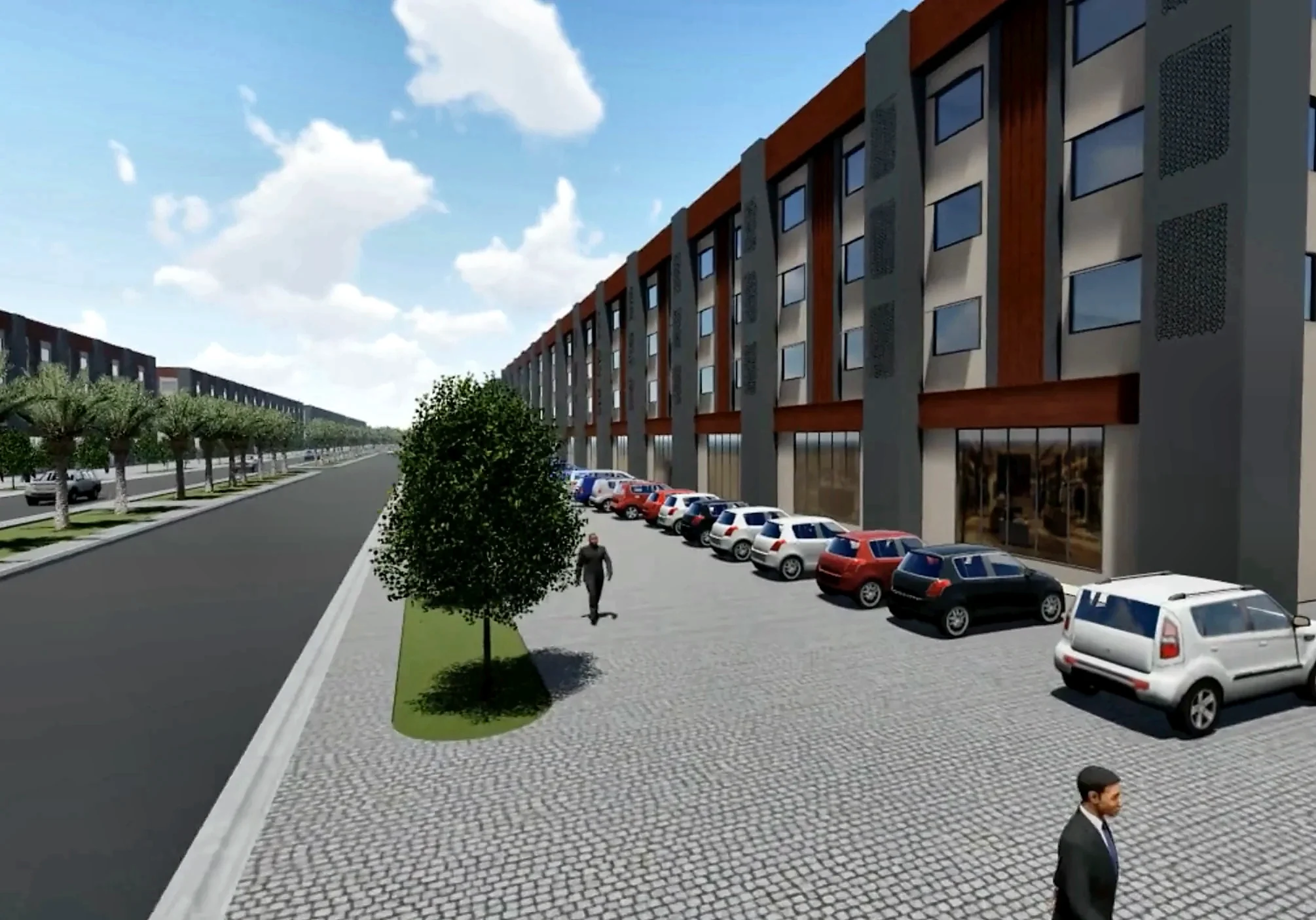 PROJECT VIDEO · SIDE FRONTAGE